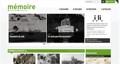 Desktop Screenshot of memoire.ciclic.fr